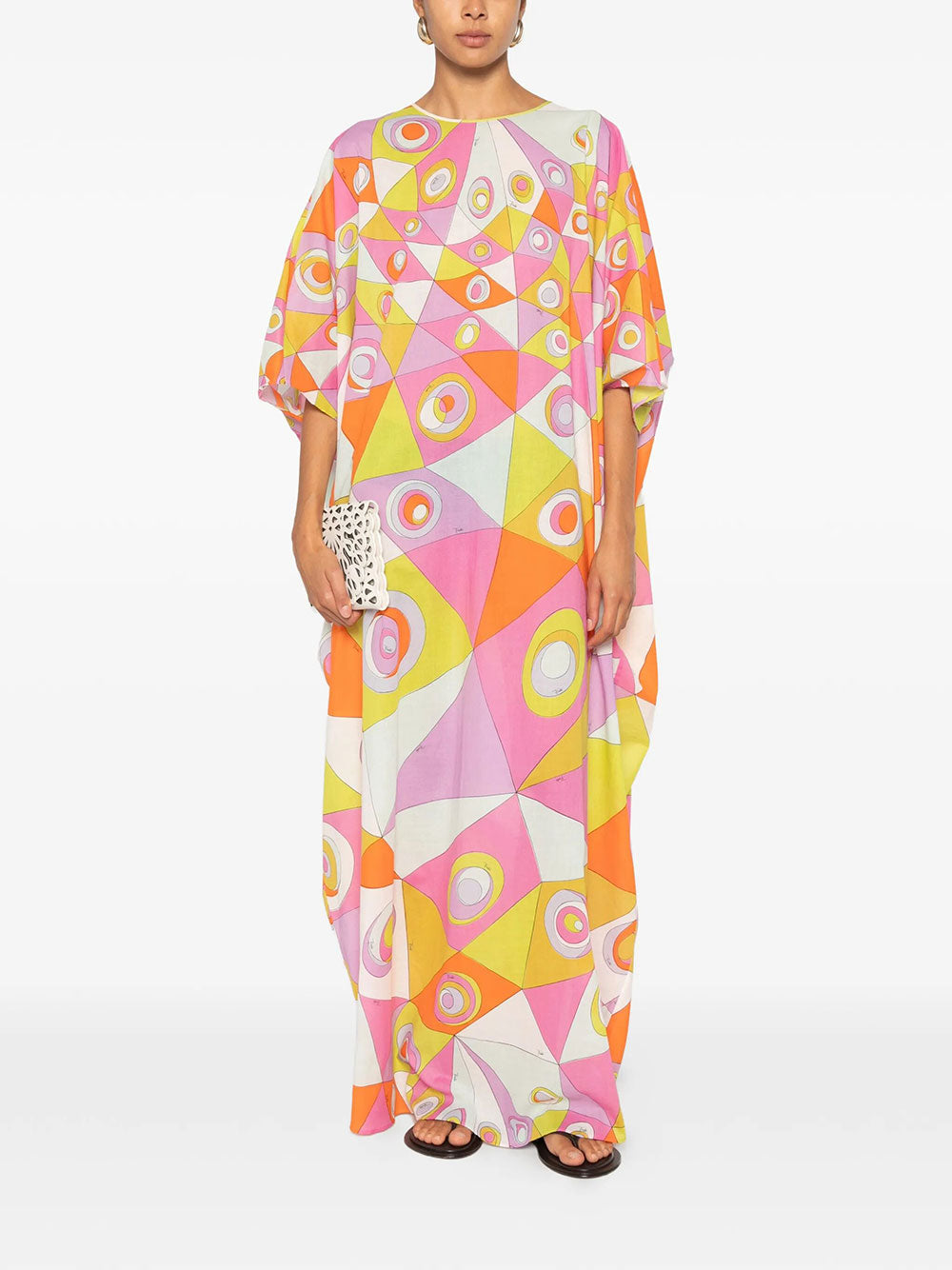 Pucci Women Iride-Print Long Kaftan PUCCI