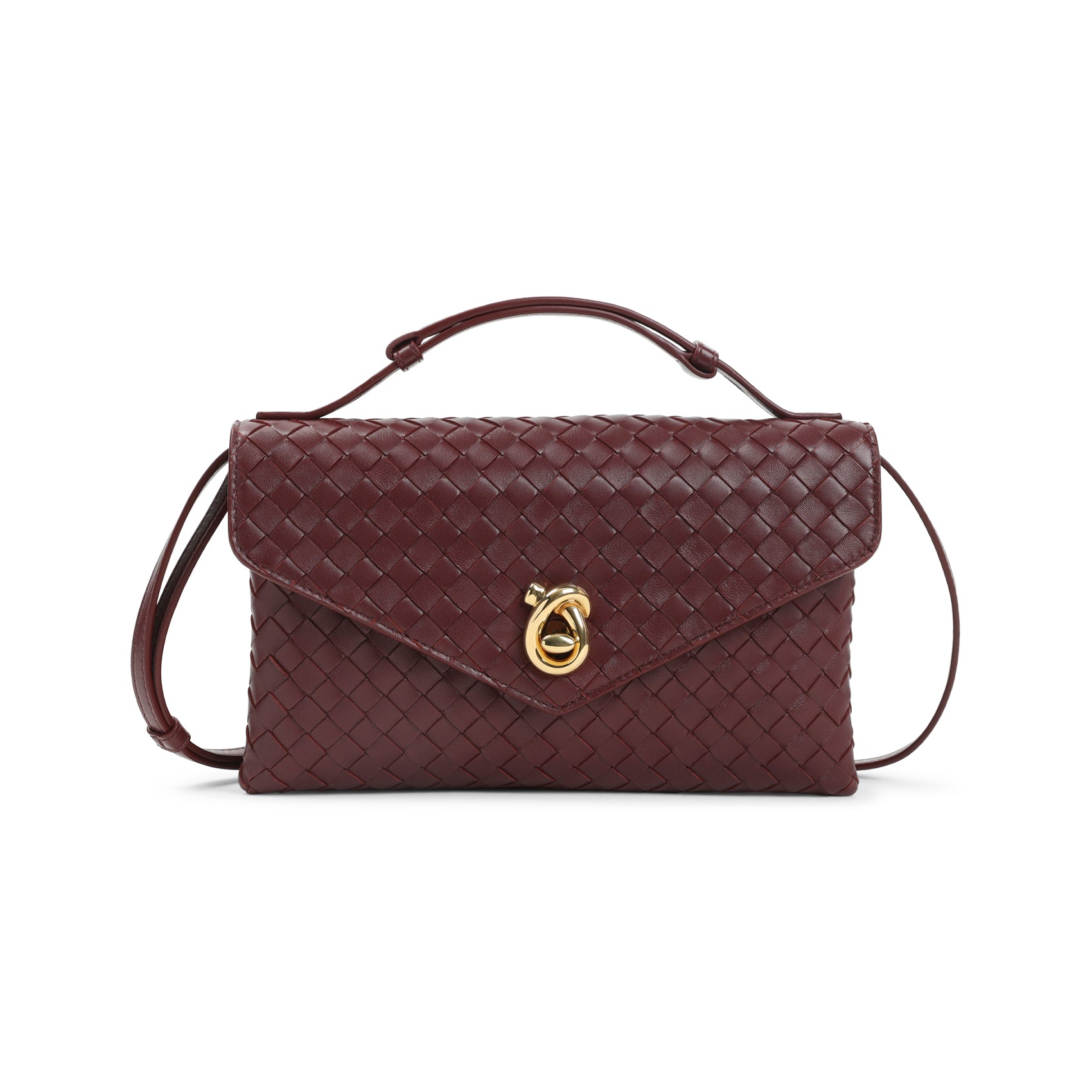 Bottega Veneta Knot Lock Shoulder Bag Women BOTTEGA VENETA
