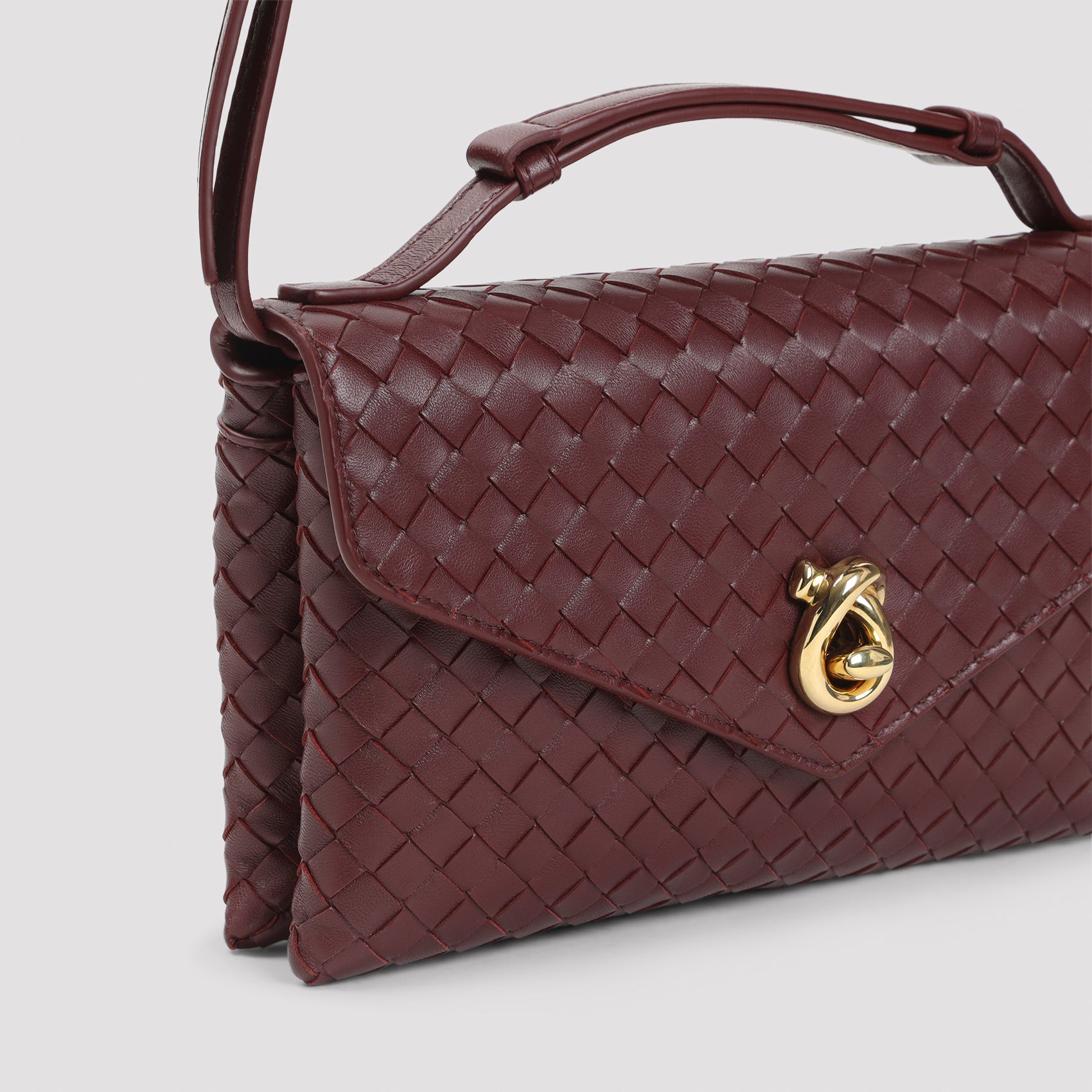 Bottega Veneta Knot Lock Shoulder Bag Women BOTTEGA VENETA