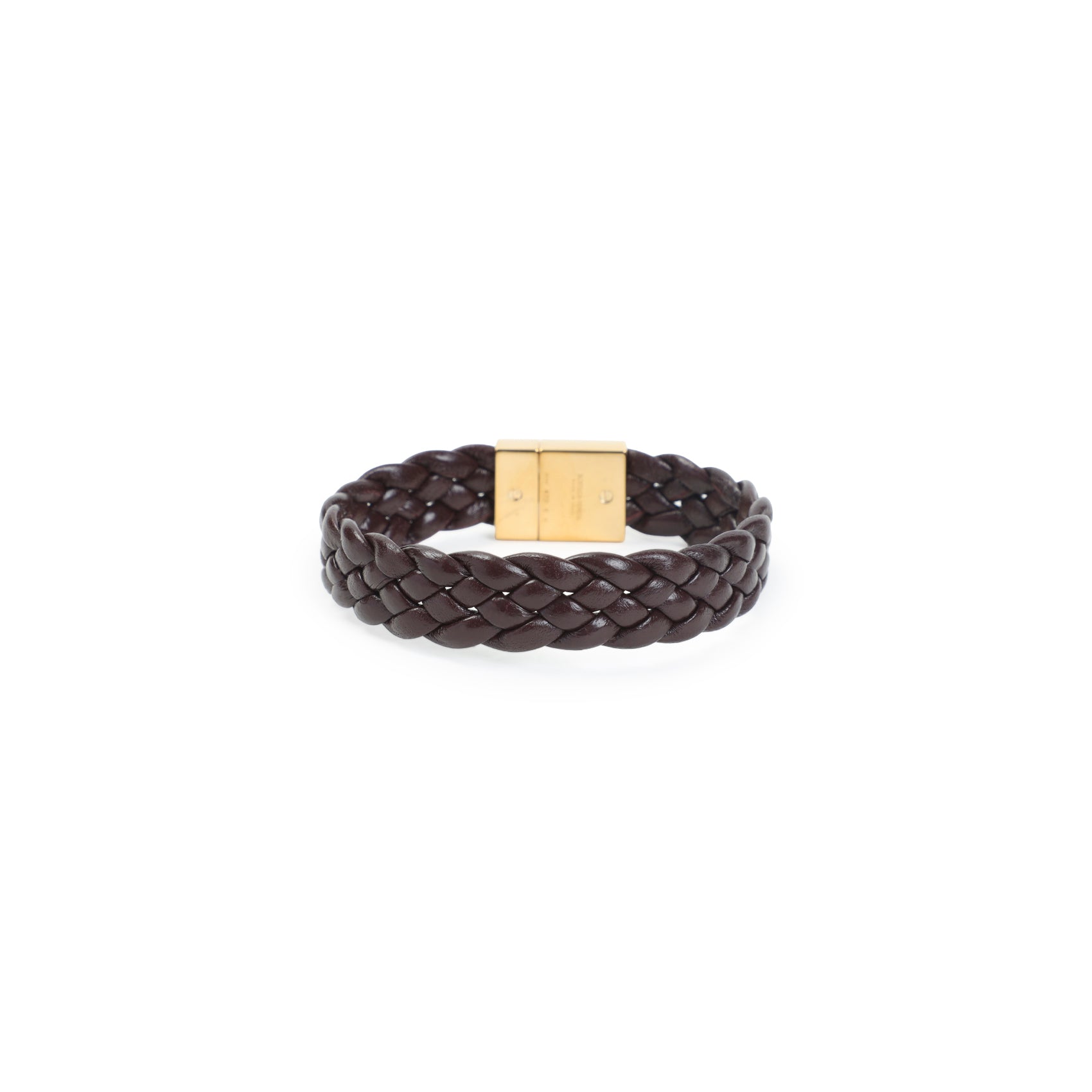 Bottega Veneta Intrecciato Leather Bracelet Women BOTTEGA VENETA
