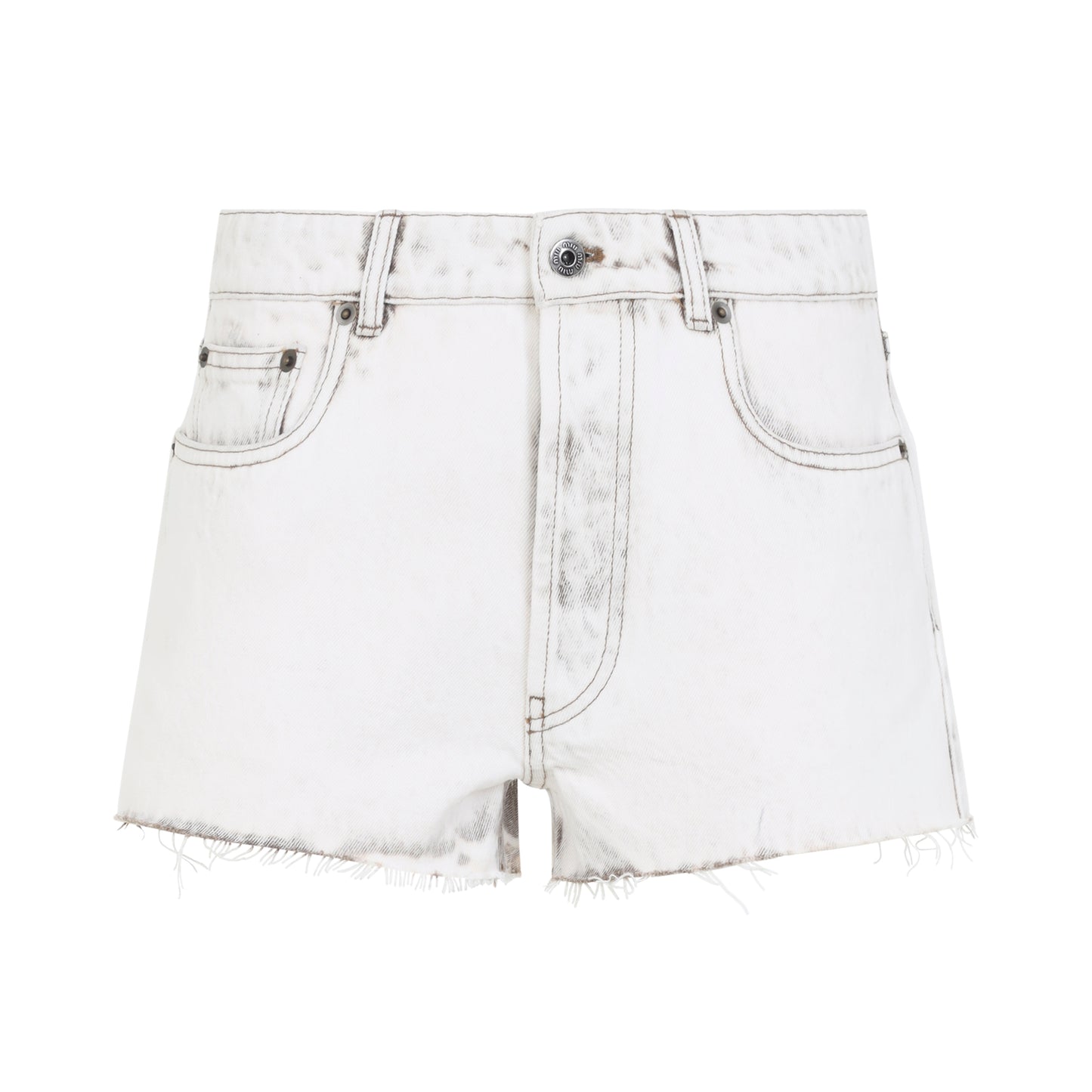 Miu Miu Denim Short Women MIU MIU