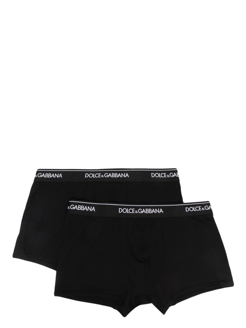 Dolce & Gabbana Men Two-Pack Of Stretch Cotton Regular-Fit Boxers DOLCE & GABBANA