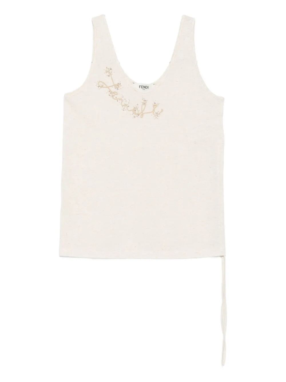 Fendi Women Embellished Tank Top FENDI
