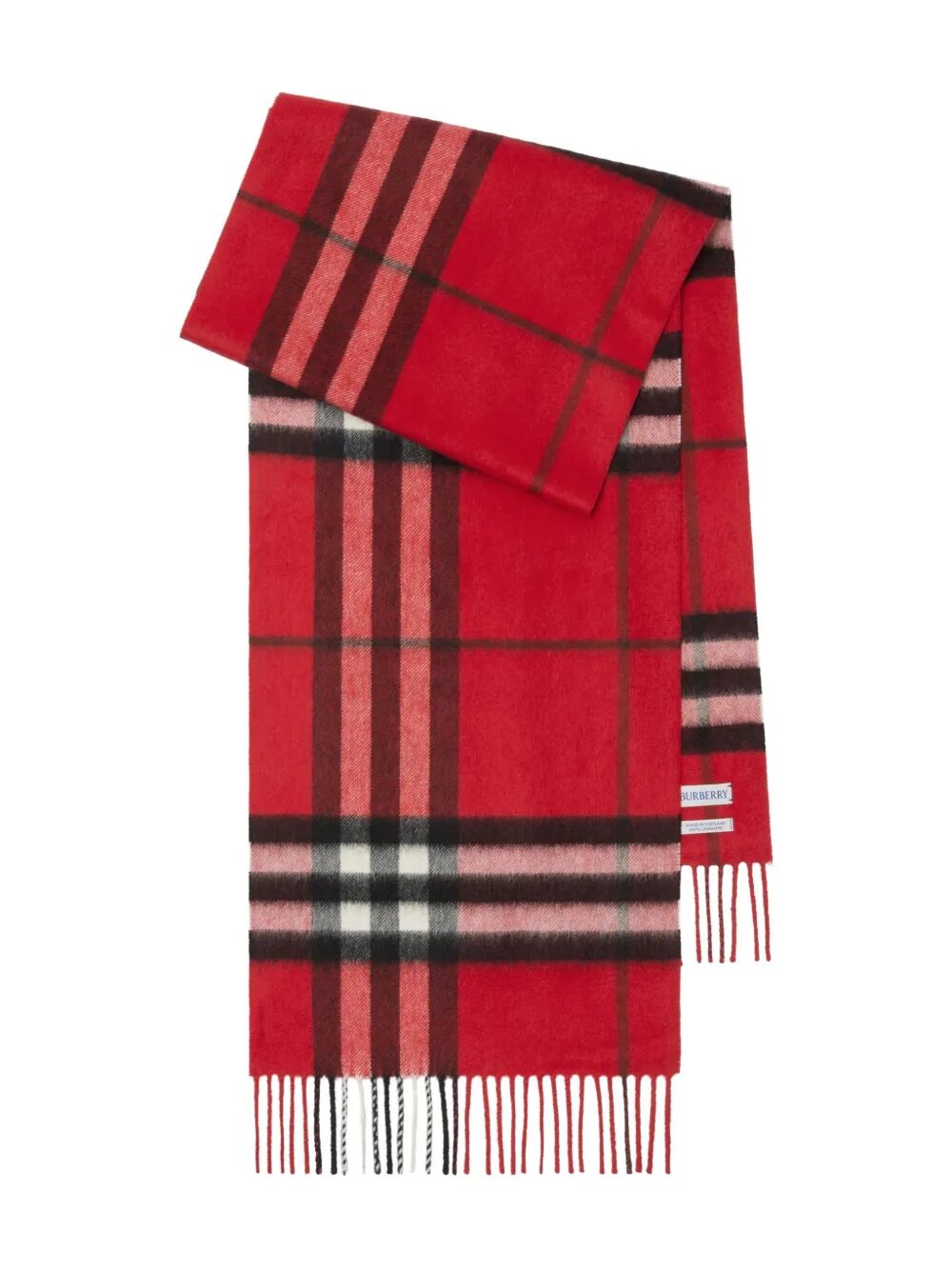 Burberry Women Giant Check Cashmere Scarf BURBERRY