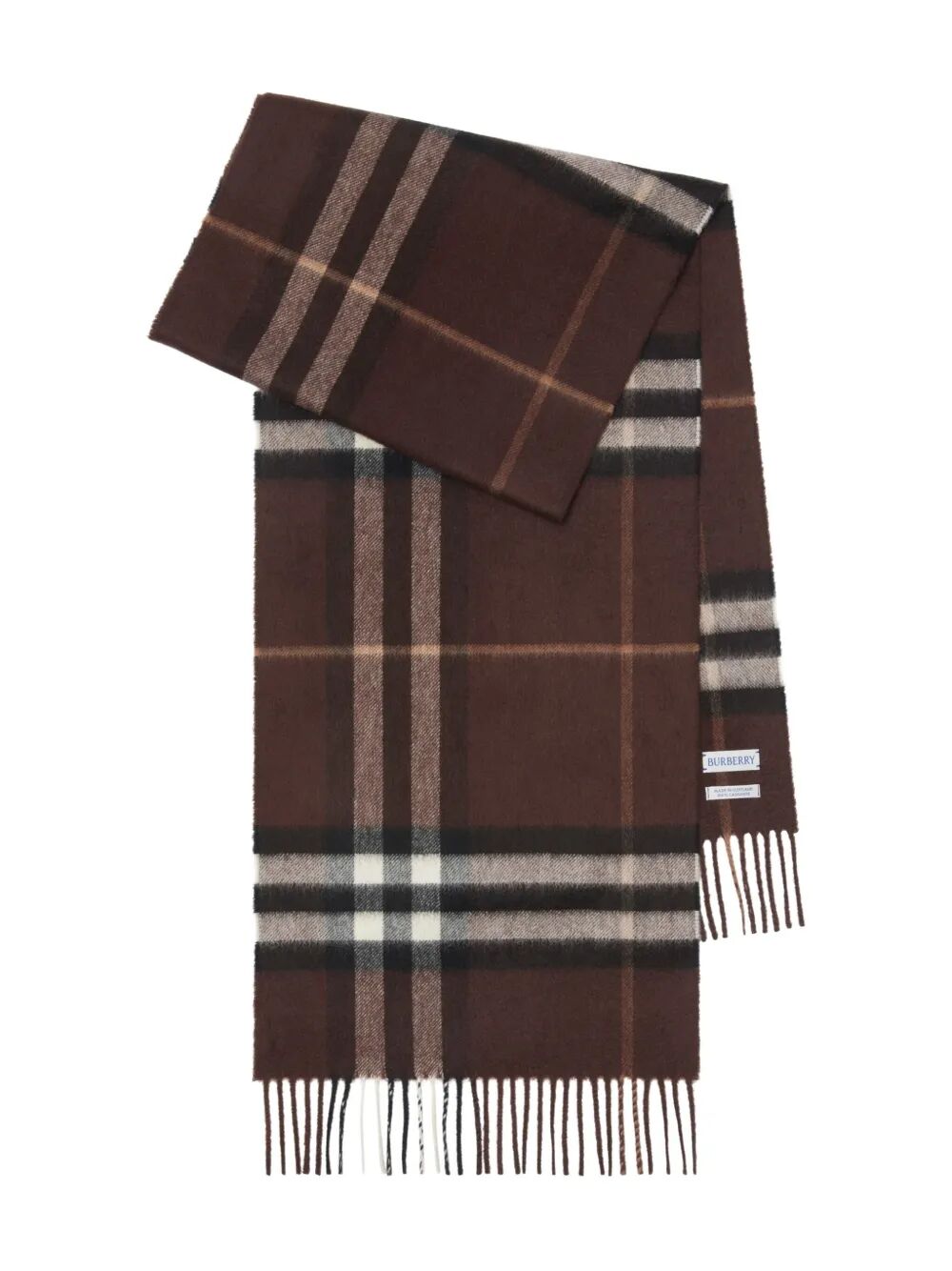Burberry Women Giant Check Cashmere Scarf BURBERRY