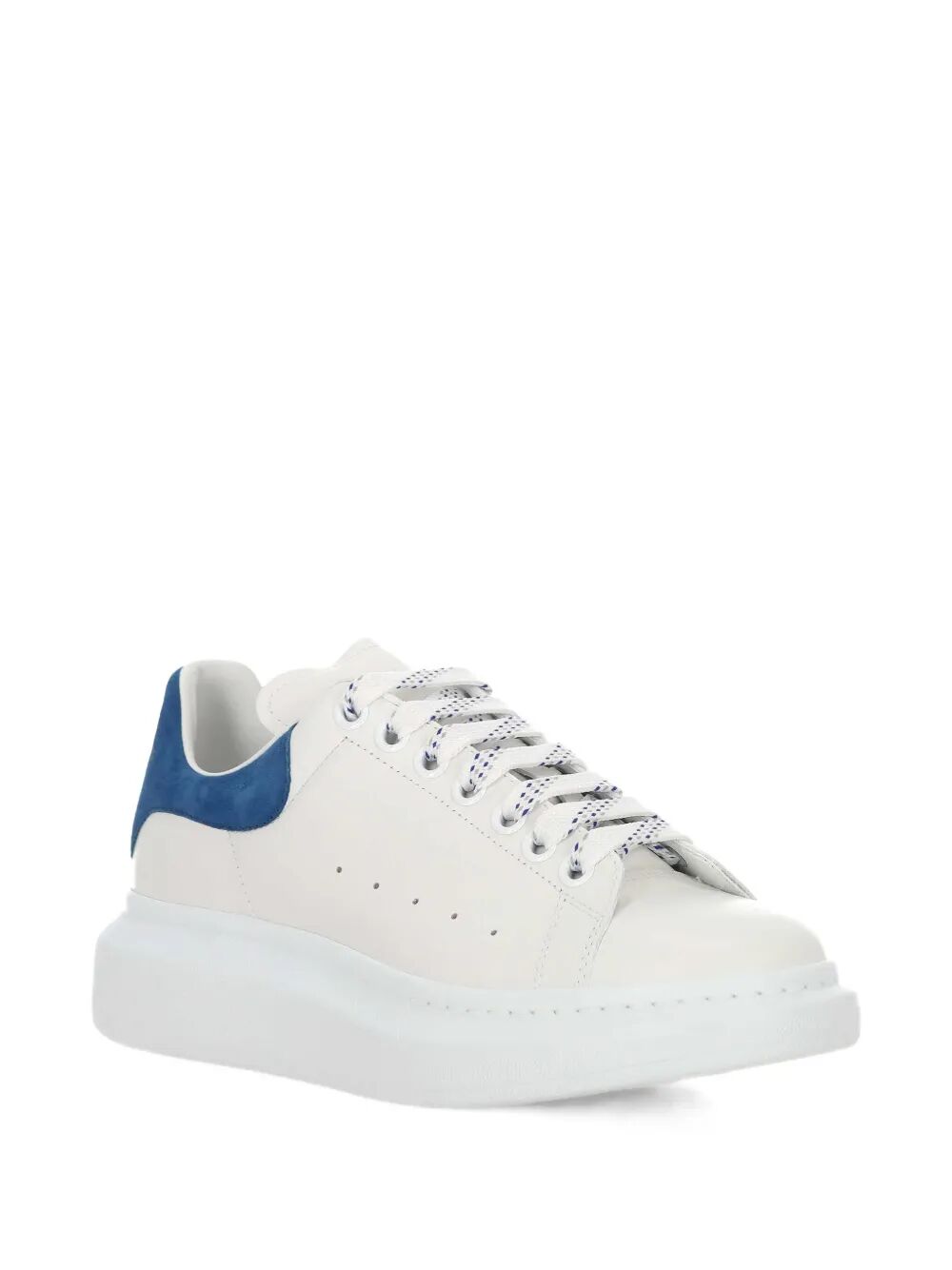 Alexander Mcqueen Men Oversized Sneakers In White/Paris Blue ALEXANDER MCQUEEN