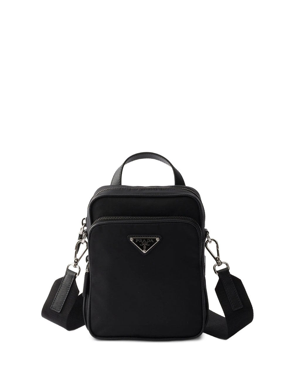Prada Men Borsa A Tracolla In Re-Nylon E Saffiano PRADA