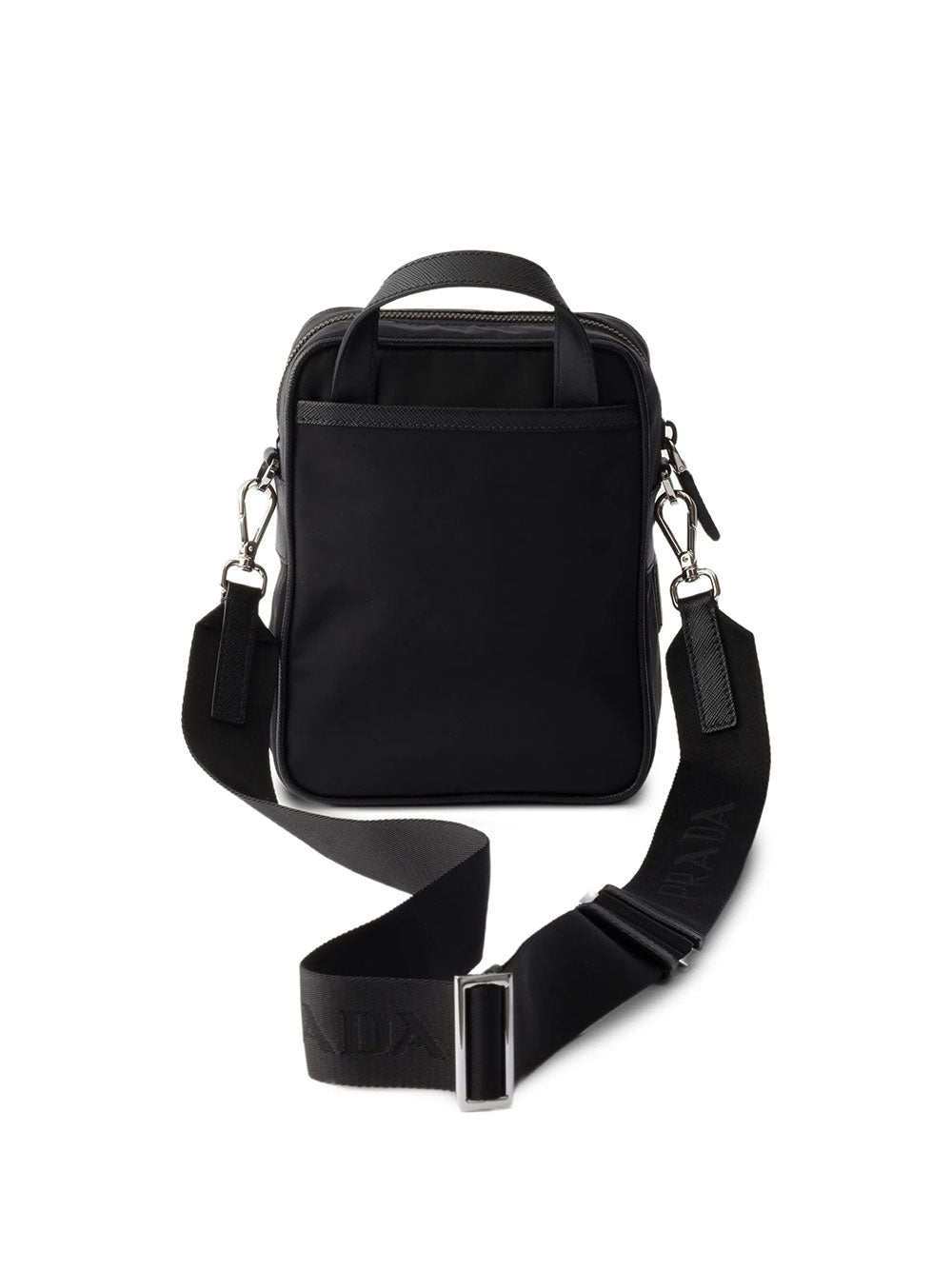 Prada Men Borsa A Tracolla In Re-Nylon E Saffiano PRADA