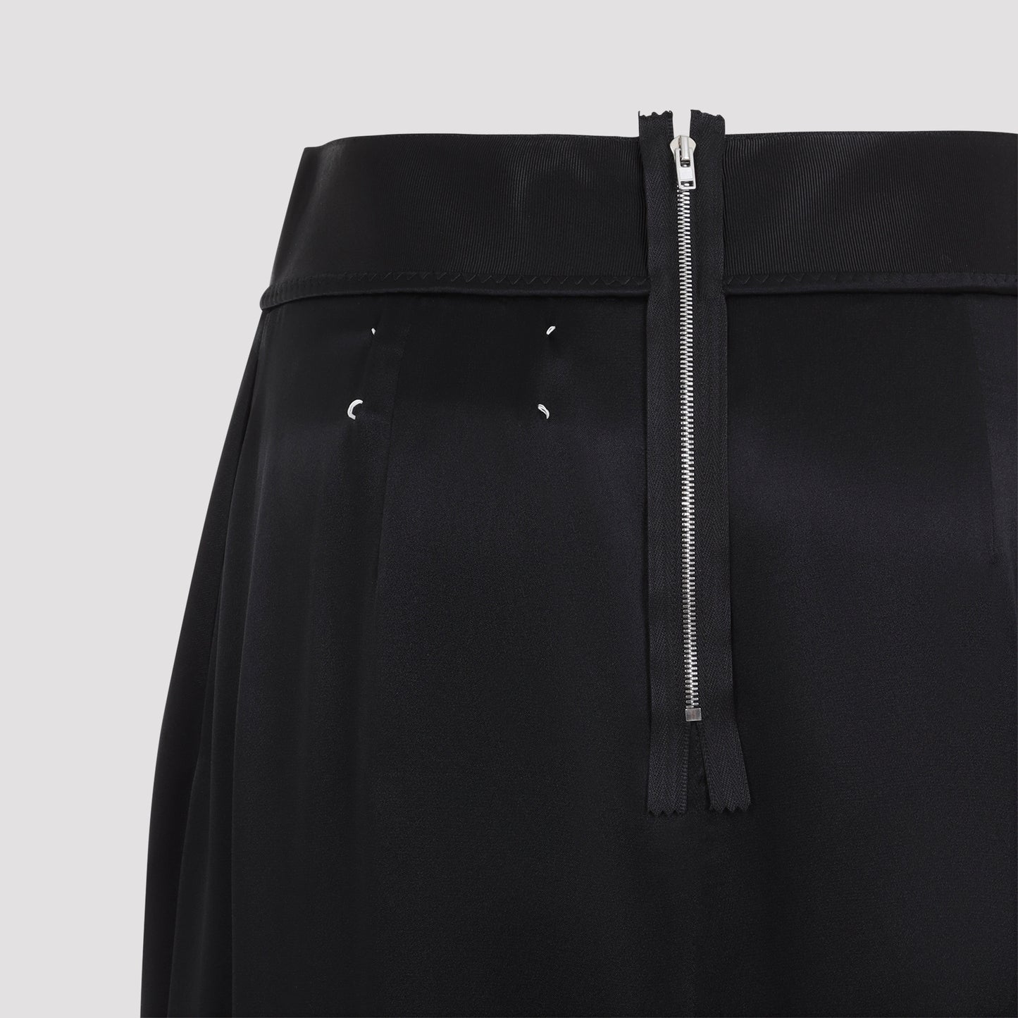 Maison Margiela Satin Midi Skirt Women MAISON MARGIELA