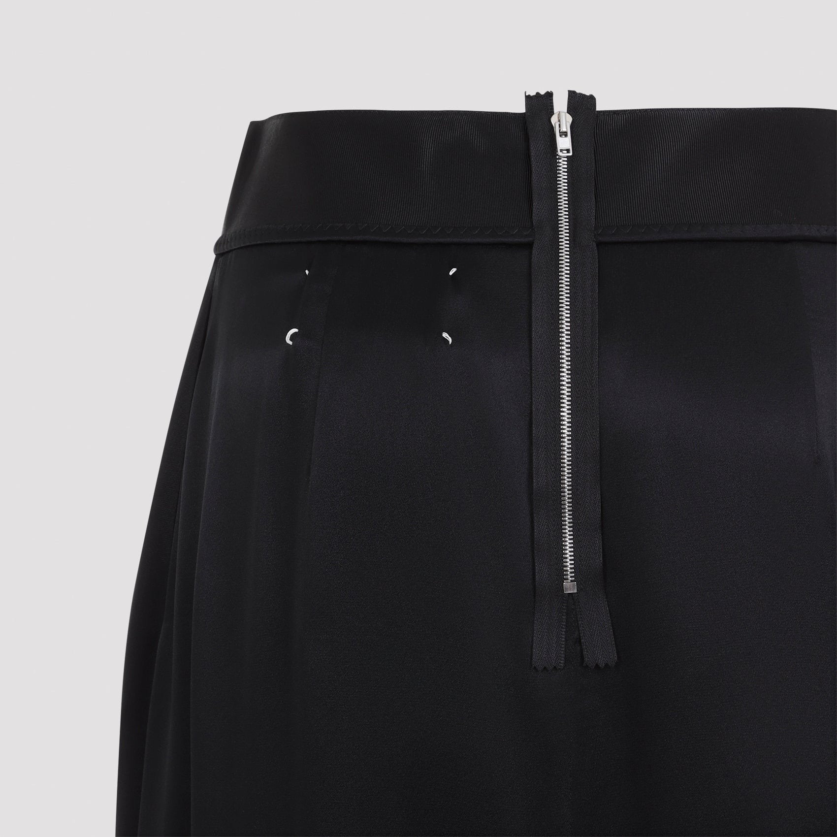 Maison Margiela Satin Midi Skirt Women MAISON MARGIELA