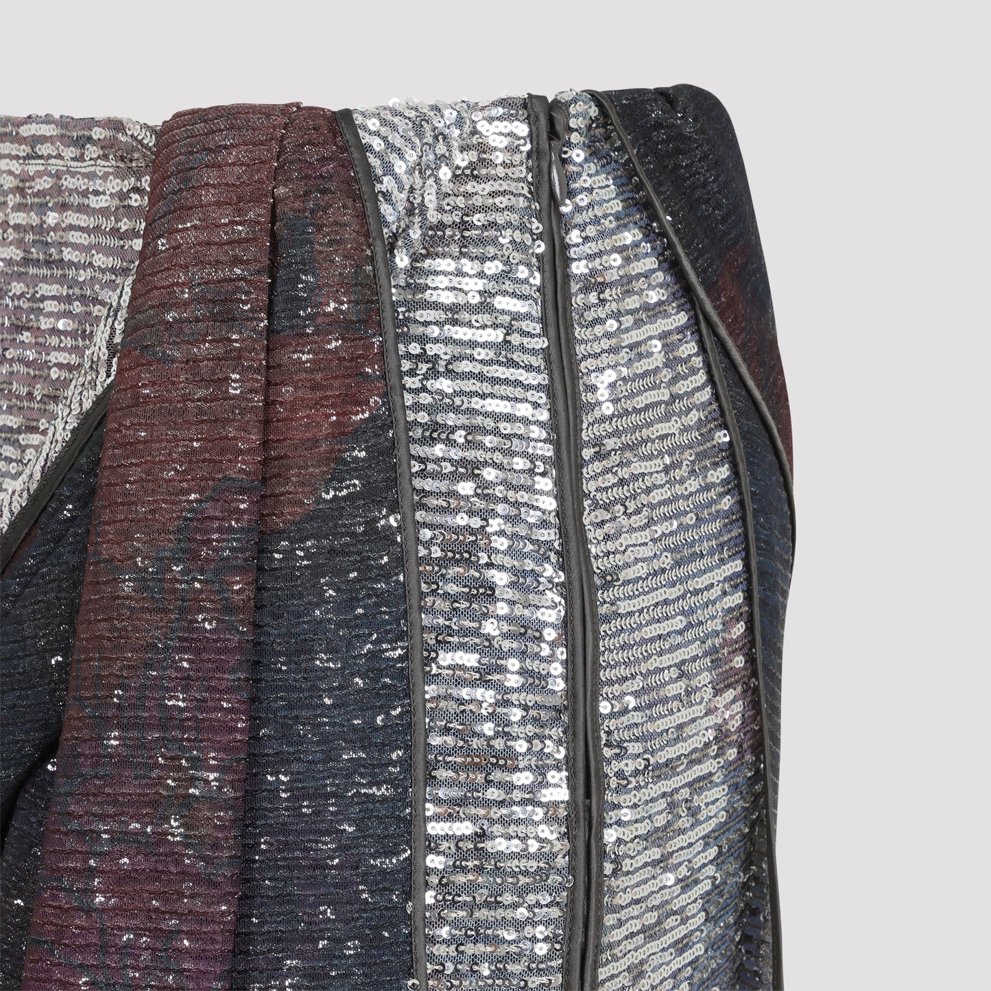 Maison Margiela Sequins Draped Maxi Skirt Women MAISON MARGIELA