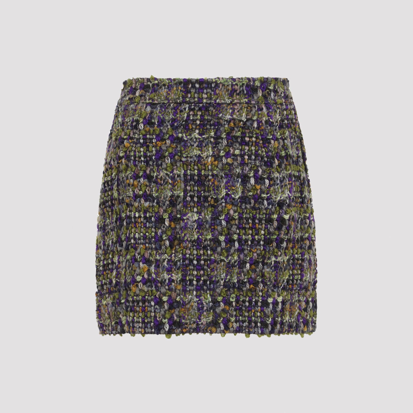 Saint Laurent Tweed Mini Skirt Women SAINT LAURENT