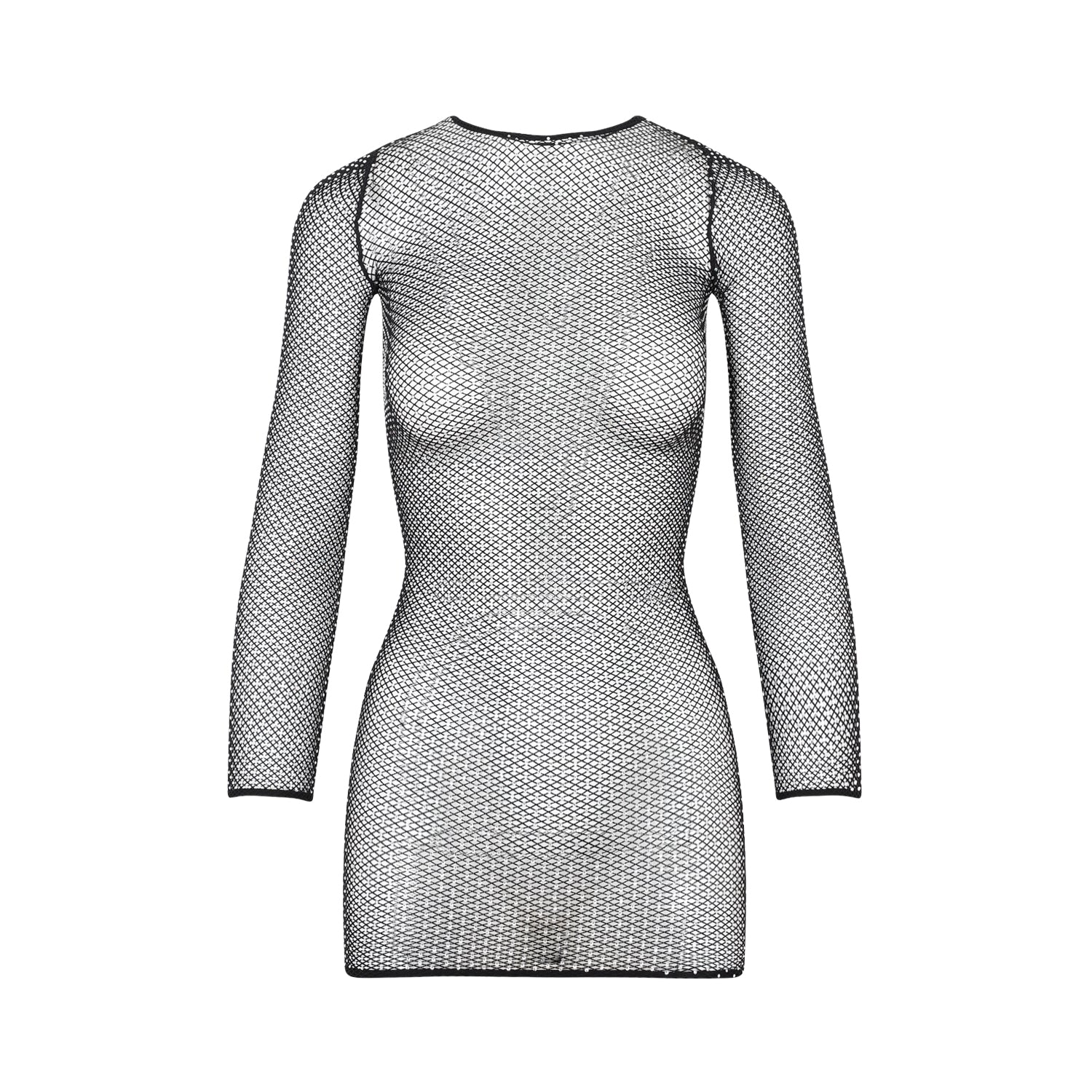 Balenciaga Crystal Mesh Mini Top Women BALENCIAGA