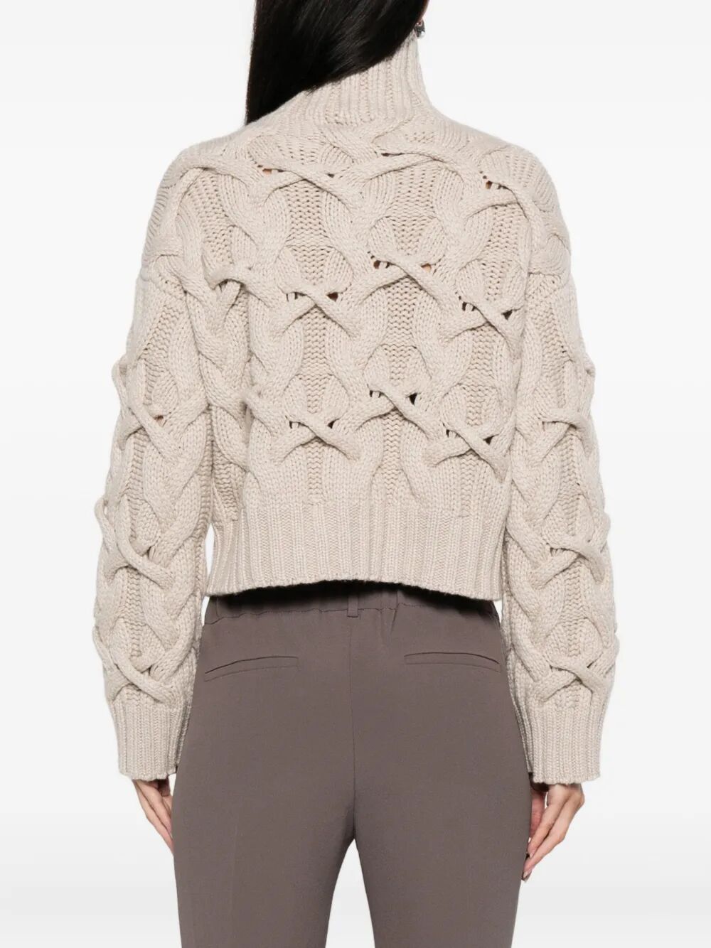 Brunello Cucinelli Women Cable-Knit Cashmere Sweater BRUNELLO CUCINELLI