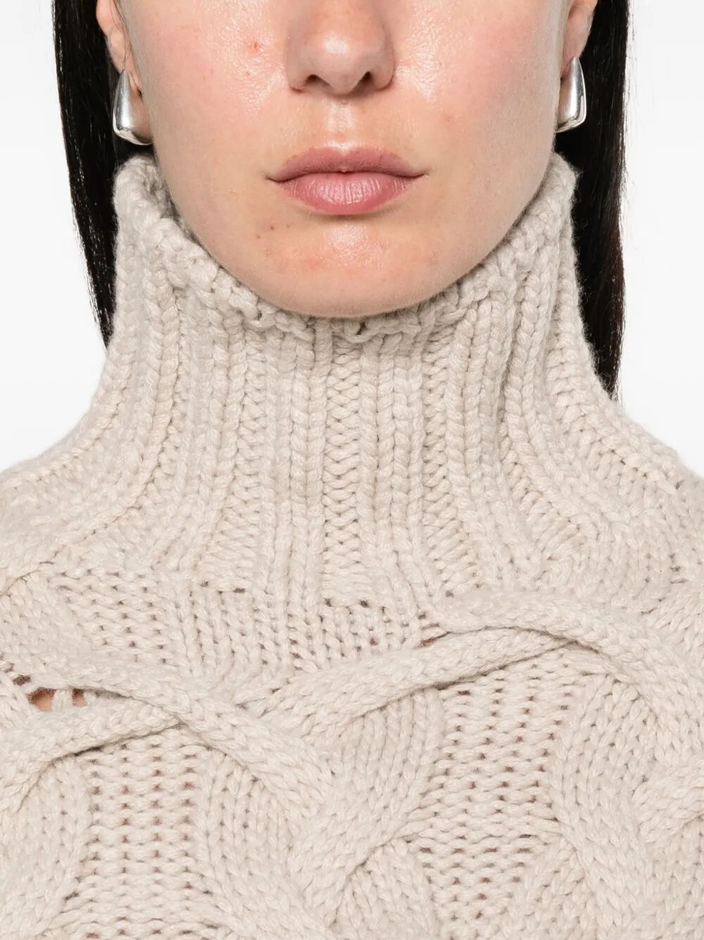 Brunello Cucinelli Women Cable-Knit Cashmere Sweater BRUNELLO CUCINELLI
