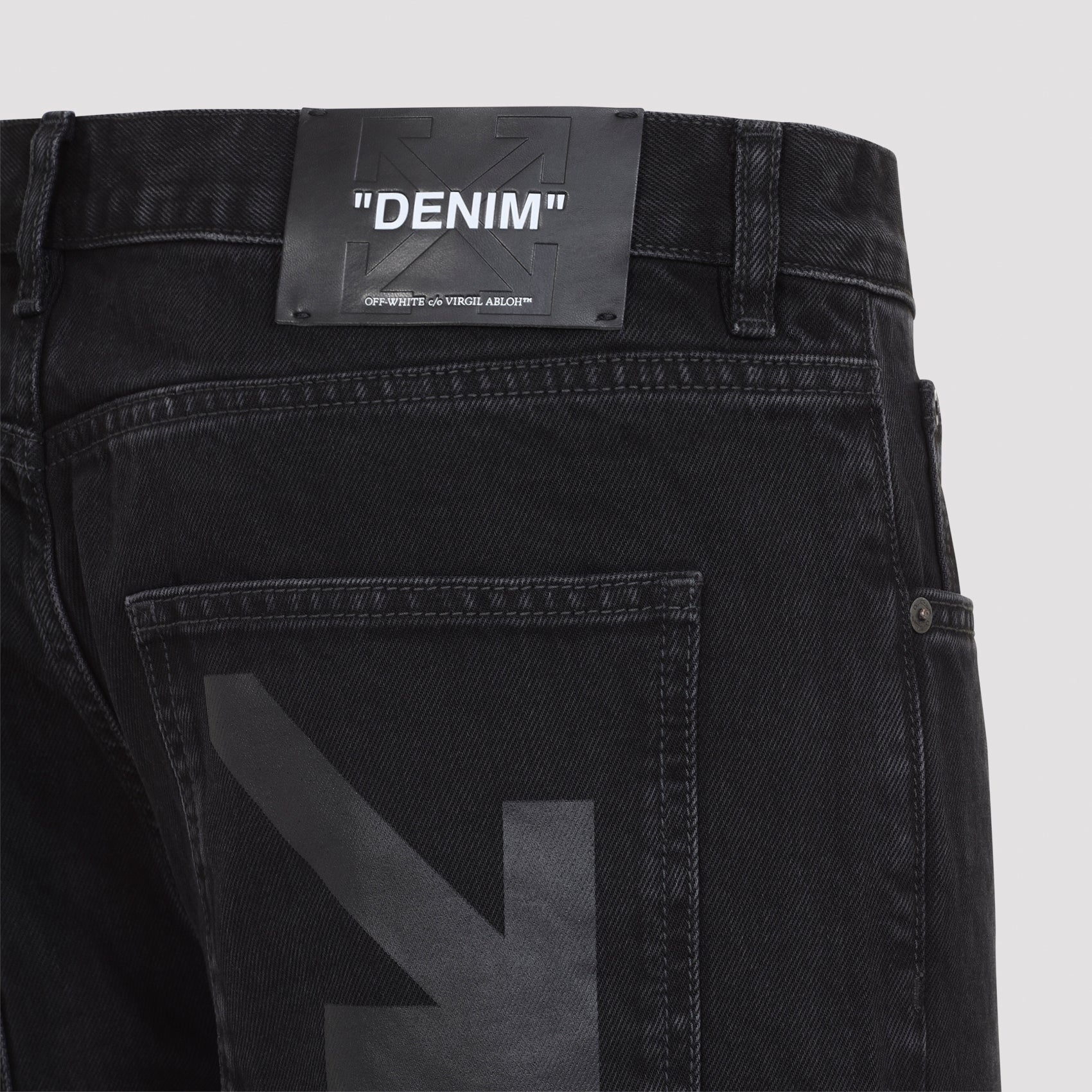 Off-White Half Arrow Slim Relax Jeans Men OFF-WHITE