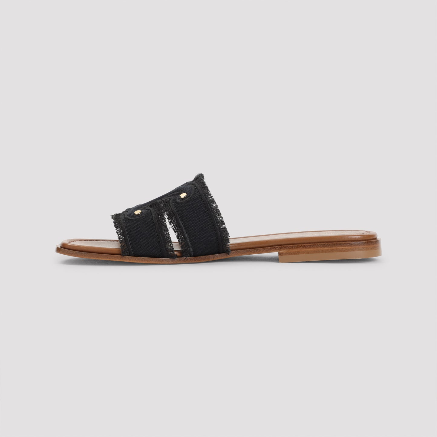Celine Fringed Triomphe Mule Women CELINE