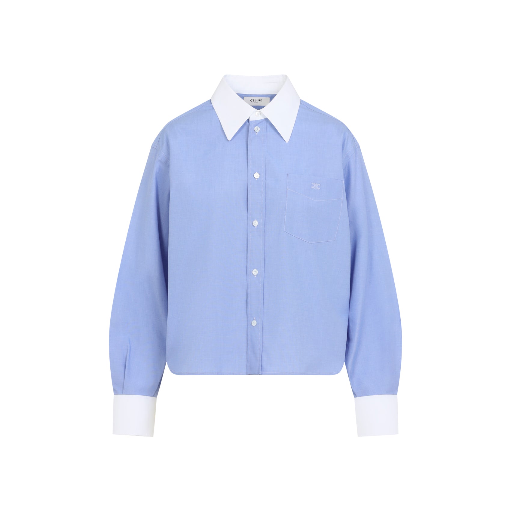 Celine Cropped Shirt Women CELINE