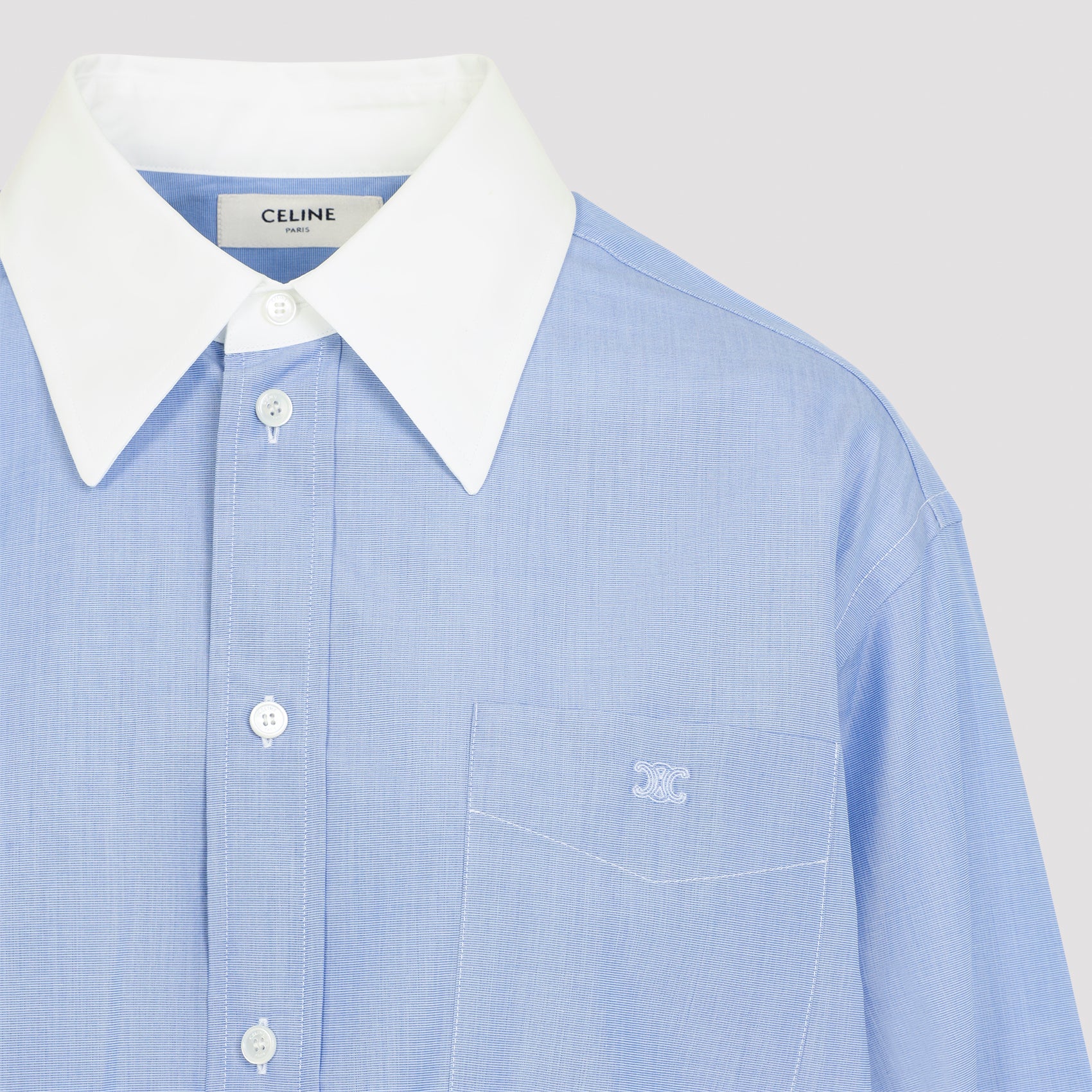 Celine Cropped Shirt Women CELINE