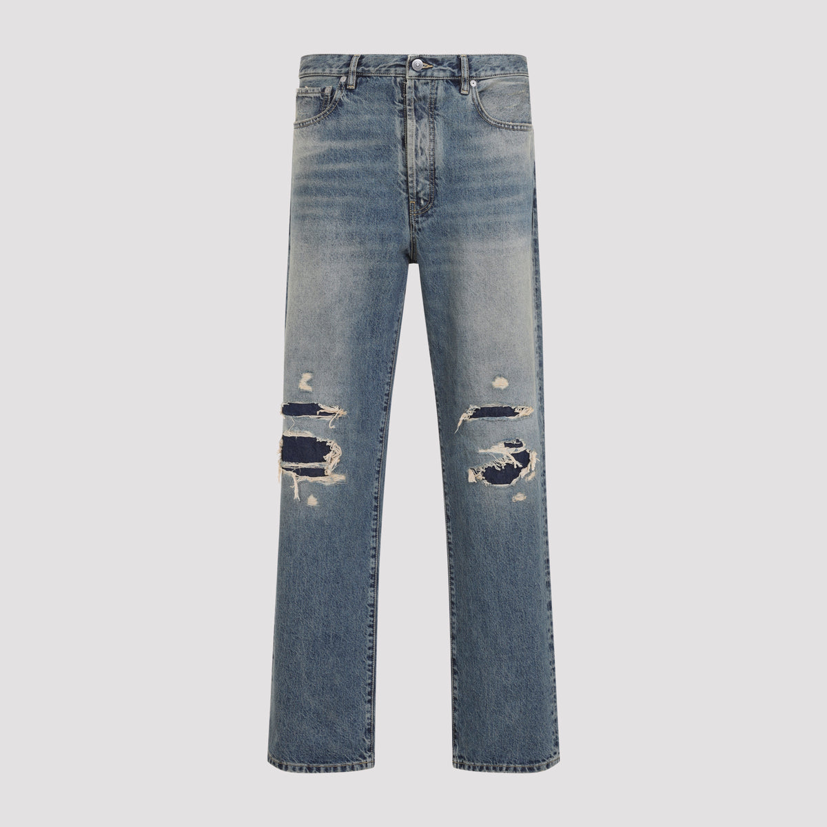 Maison Margiela Distresses Denim Trousers Men MAISON MARGIELA