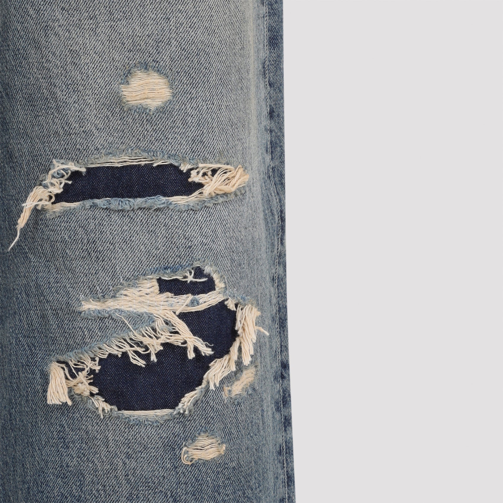 Maison Margiela Distresses Denim Trousers Men MAISON MARGIELA