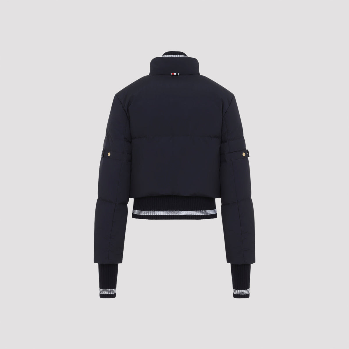 Thom Browne Cropped Downfilled Front Zip Jacket Women THOM BROWNE