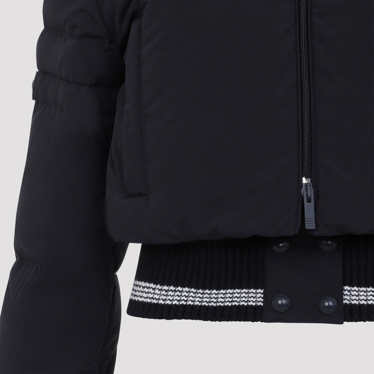 Thom Browne Cropped Downfilled Front Zip Jacket Women THOM BROWNE