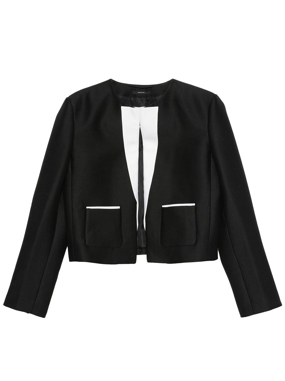 Tom Ford Women Giacca "Spencer" In Radzimir Di Lana E Seta Con Dettagli A Contrasto TOM FORD