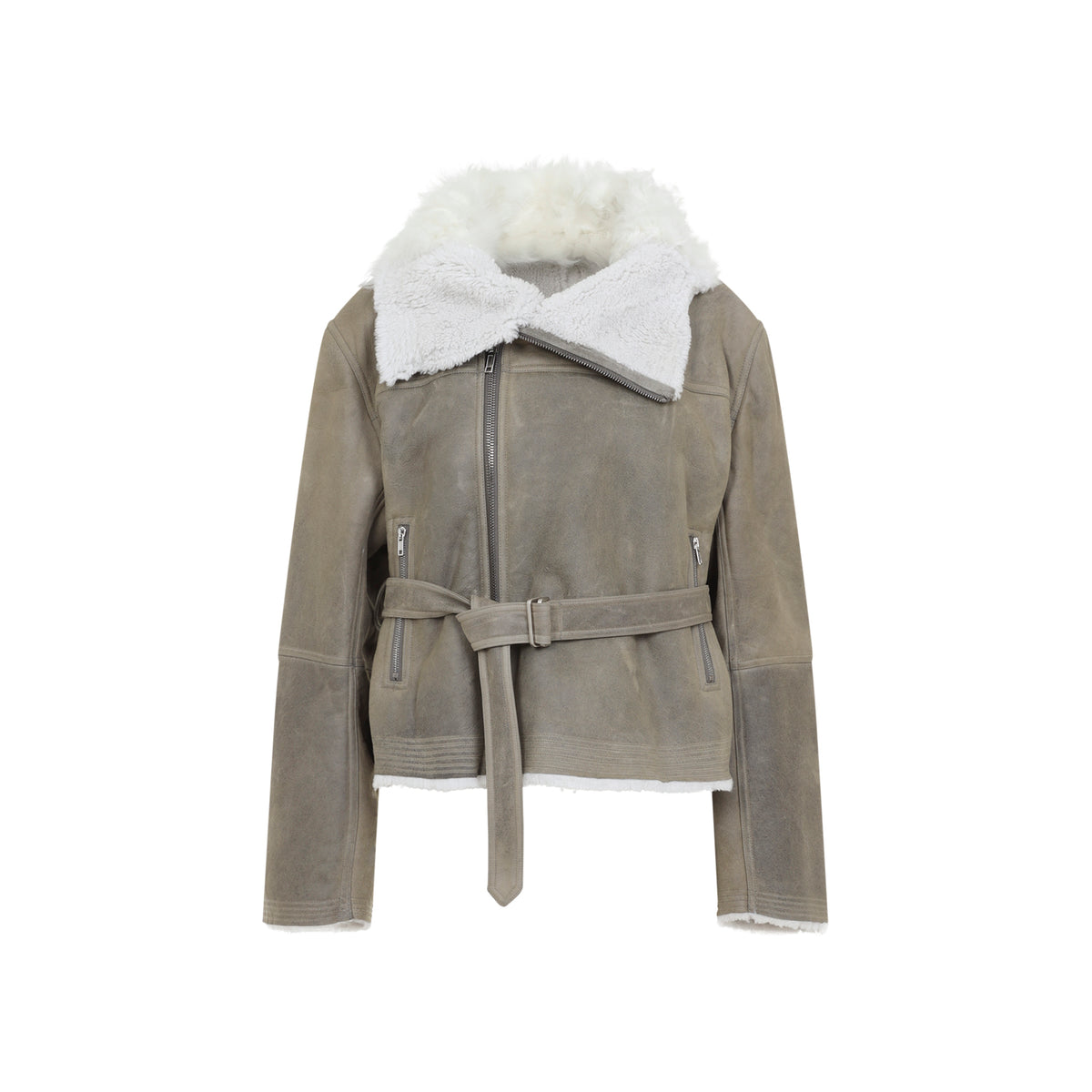 Rick Owens Cropped Flight Jacket Women RICK OWENS