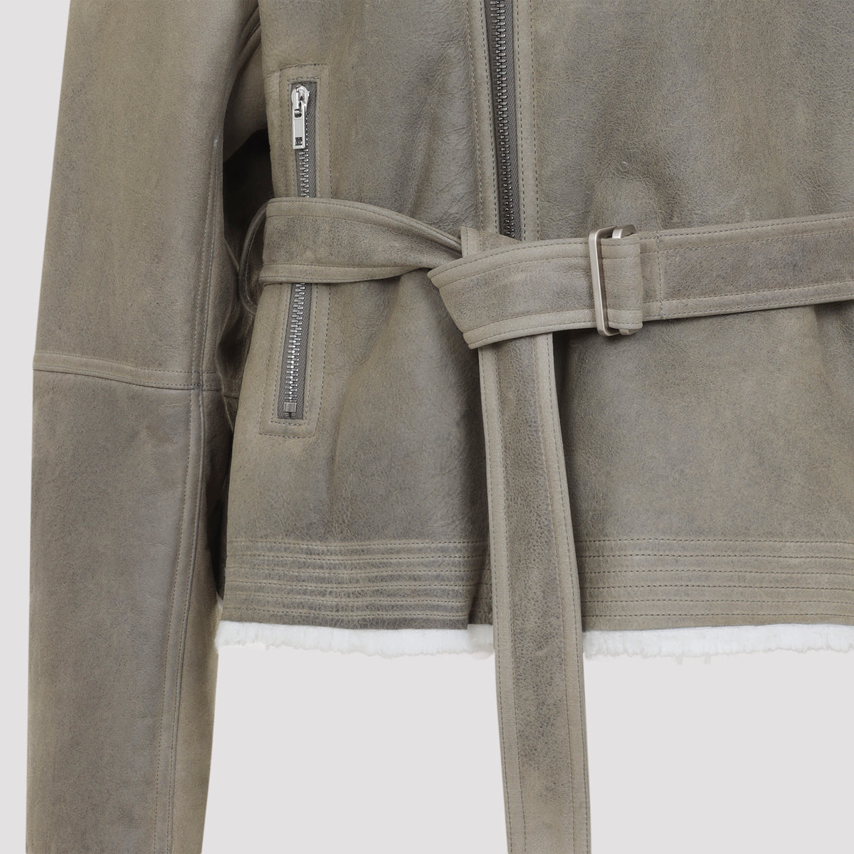 Rick Owens Cropped Flight Jacket Women RICK OWENS