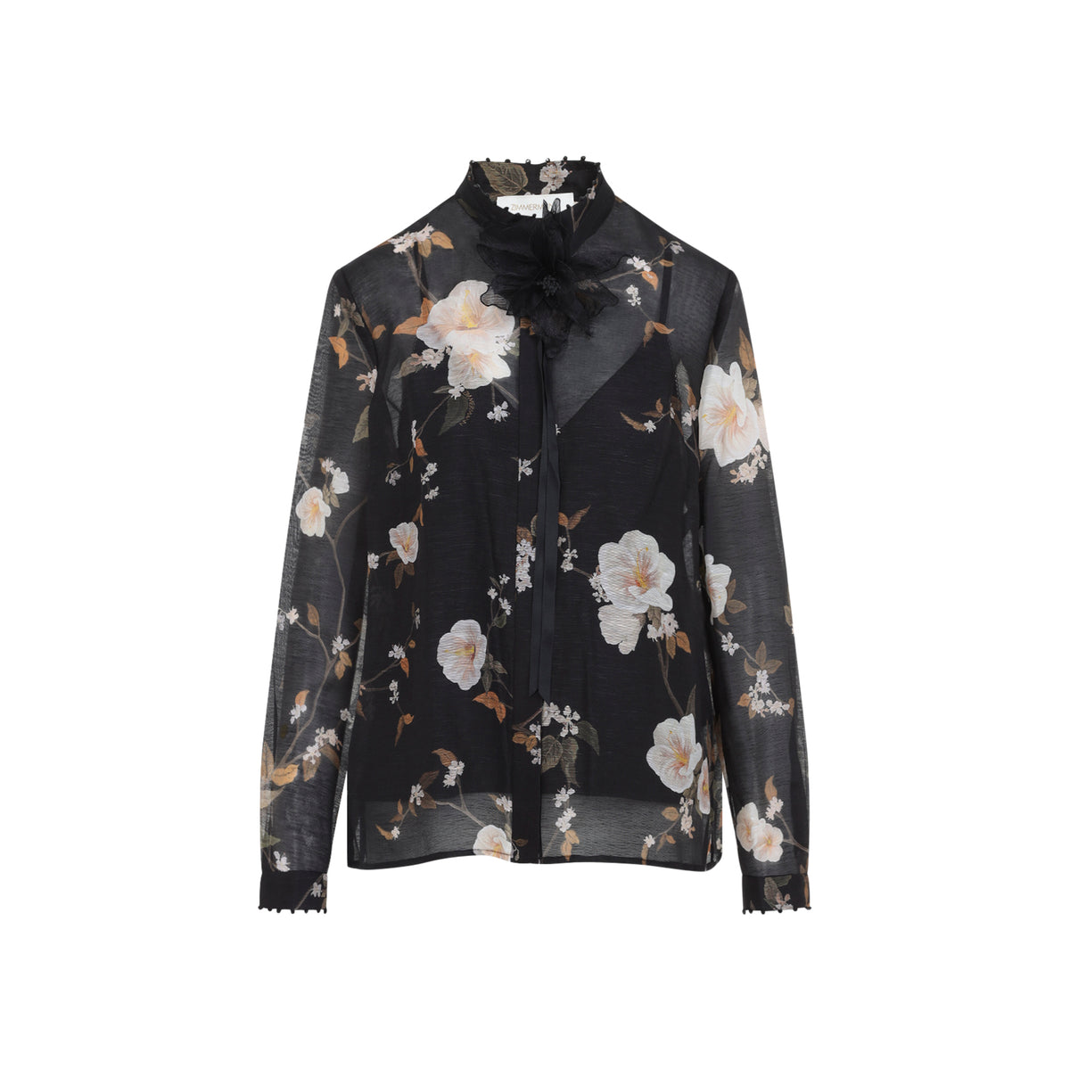 Zimmerman Ascent Embellished Body Shirt Women ZIMMERMANN