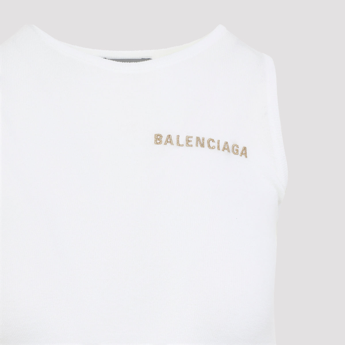 Balenciaga Cropped Tank Top Women BALENCIAGA