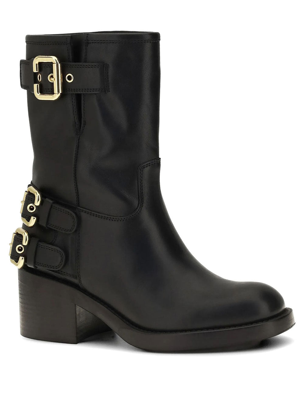 Stivaletti "Dakota" In Pelle Semi Lucida Women CHLOE