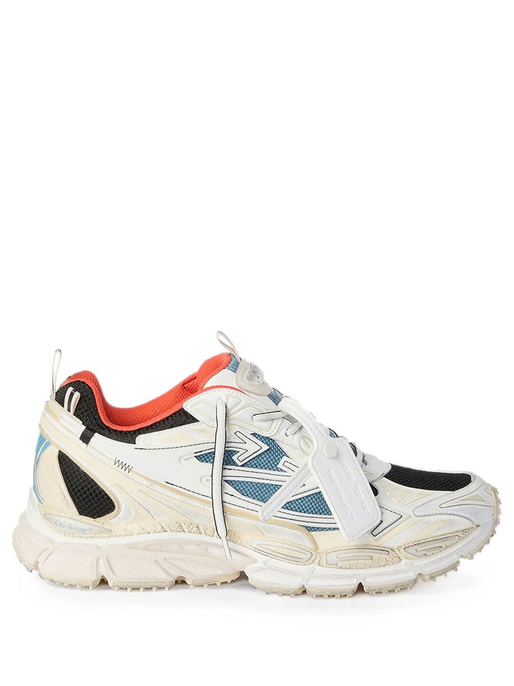 Off-White Men Sneakers "Be Right Back" Effetto Worn Out OFF-WHITE