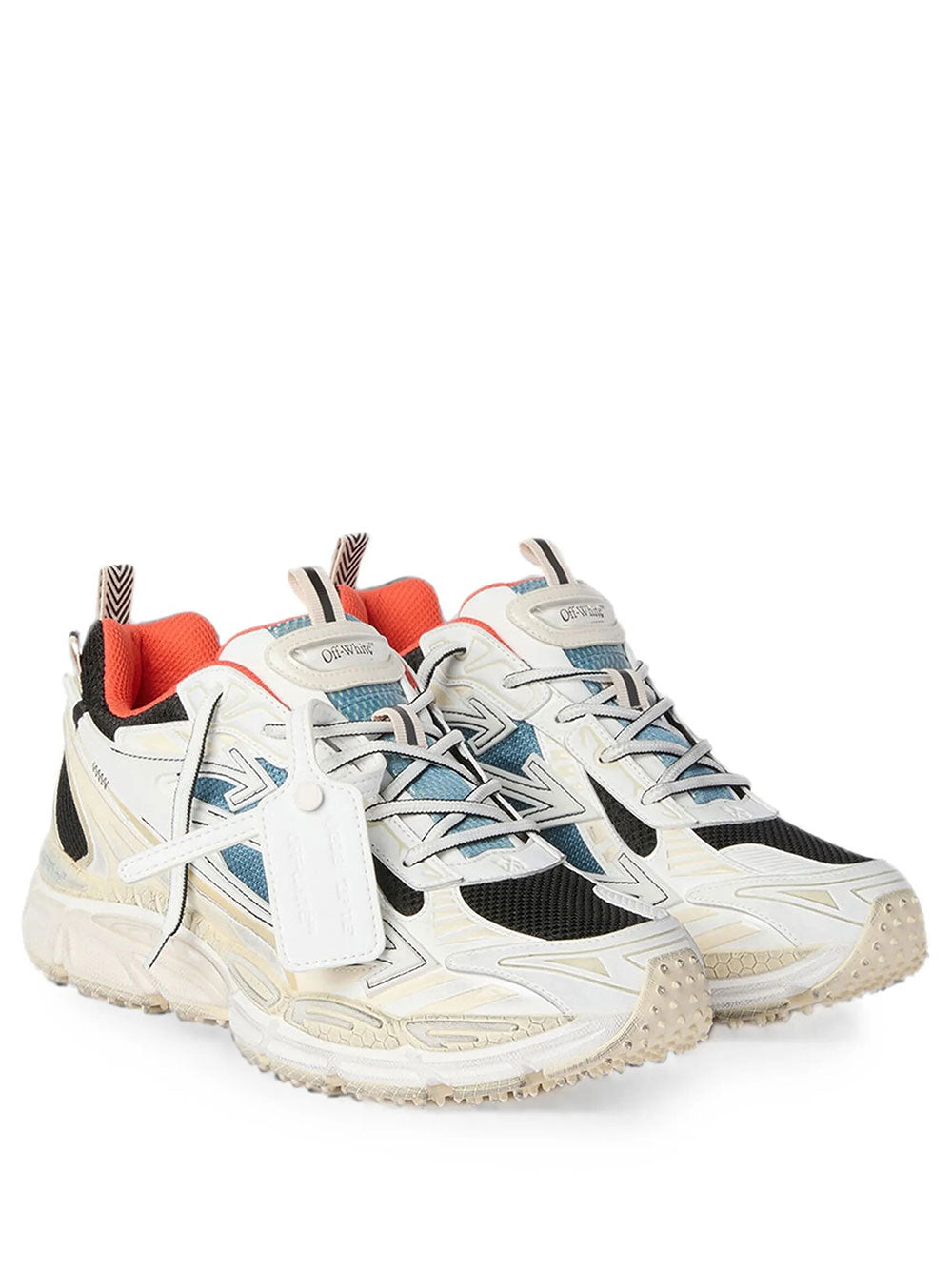Off-White Men Sneakers "Be Right Back" Effetto Worn Out OFF-WHITE