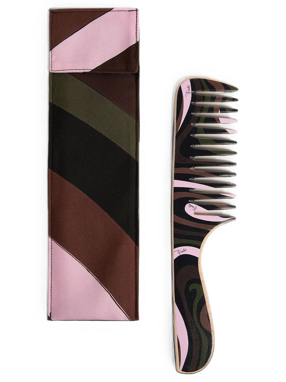 Pettine In Stampa Marmo Con Astuccio In Seta Women PUCCI