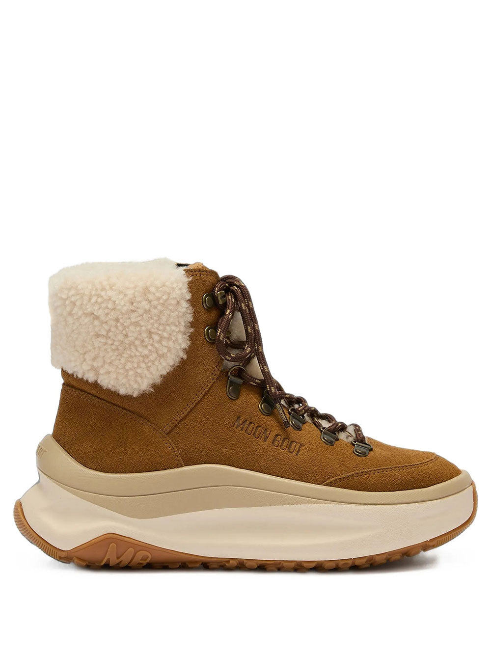 Sneakers "Moon247 City Mid" In Shearling Women MOON BOOT