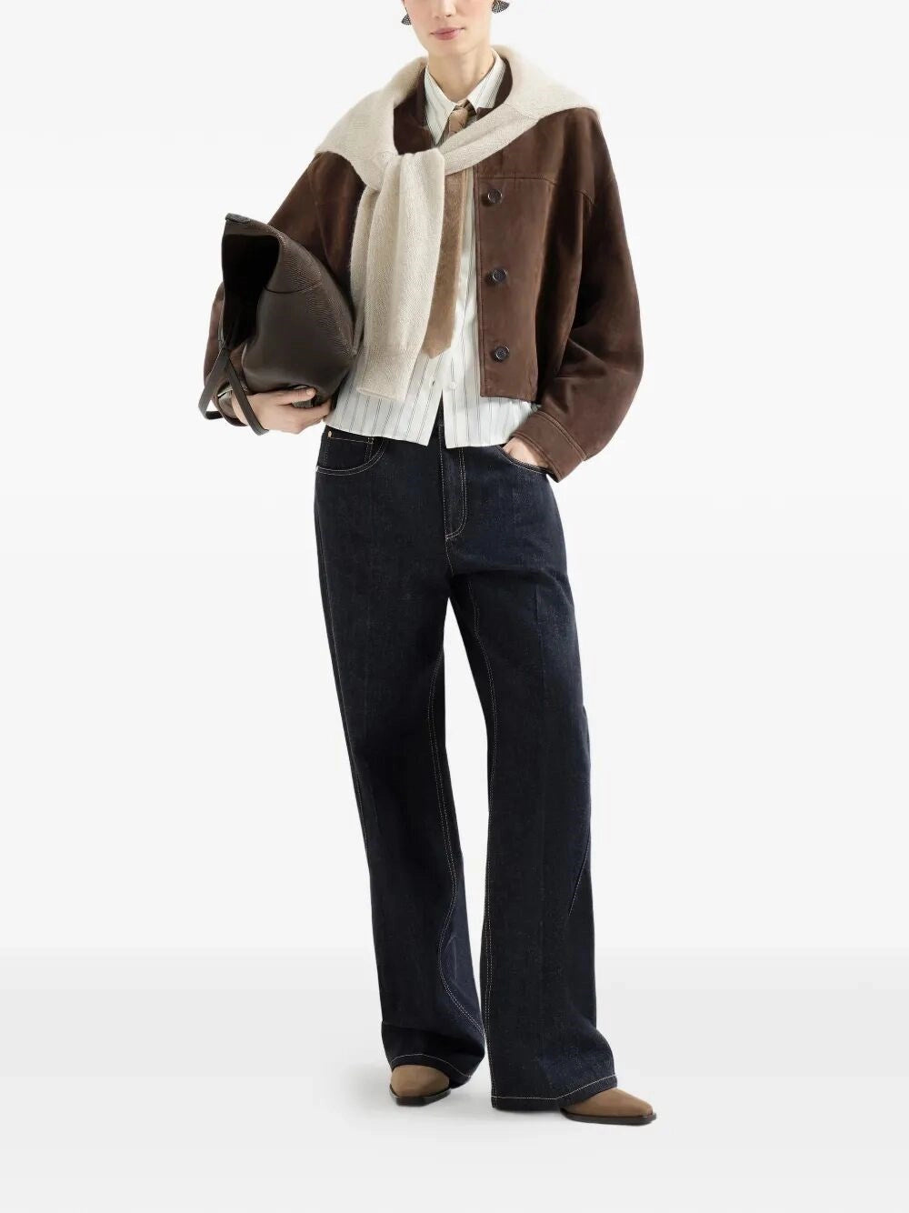 Brunello Cucinelli Women Denim Pants BRUNELLO CUCINELLI