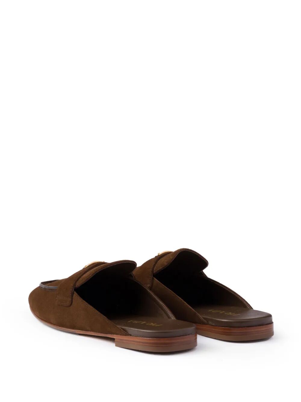 Prada Women Suede Slippers PRADA