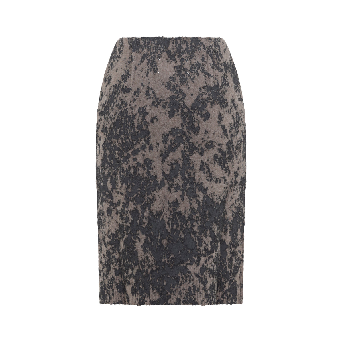 Maison Margiela Argyle Knitwear Midi Skirt Women MAISON MARGIELA