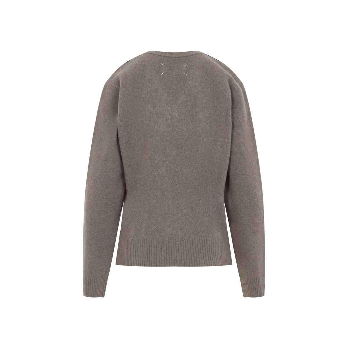 Maison Margiela Overpainted Argyle Sweater Unisex MAISON MARGIELA