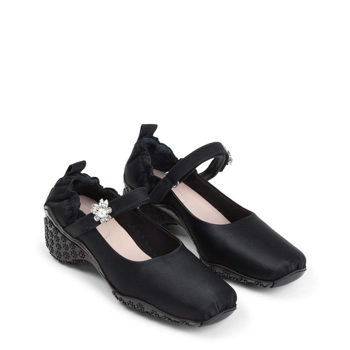Simone Rocha Satin Ballet Runner W Single Emb Women SIMONE ROCHA