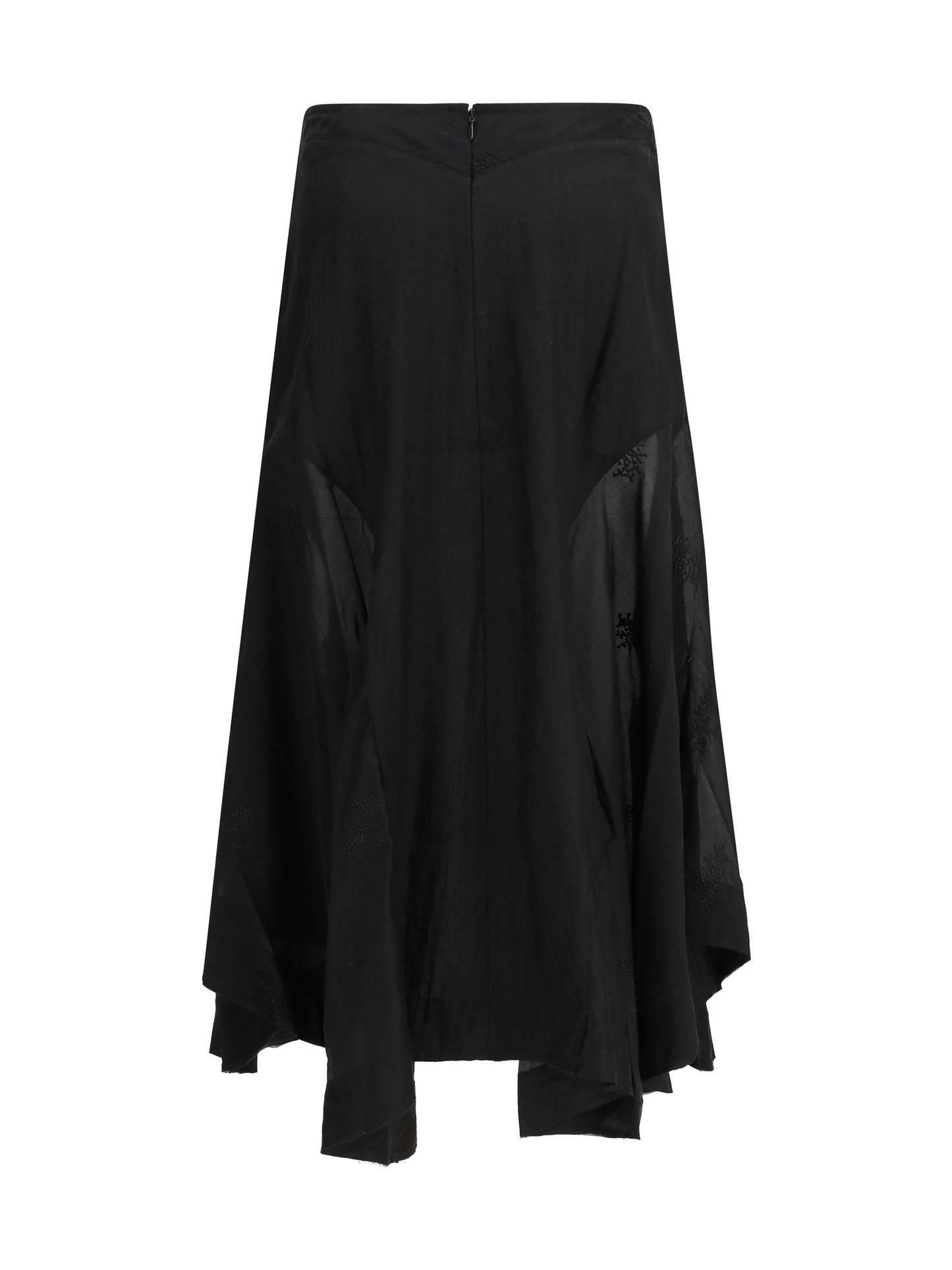 Our Legacy Women Petti Skirt Noir Bloom Ethereal Veil OUR LEGACY