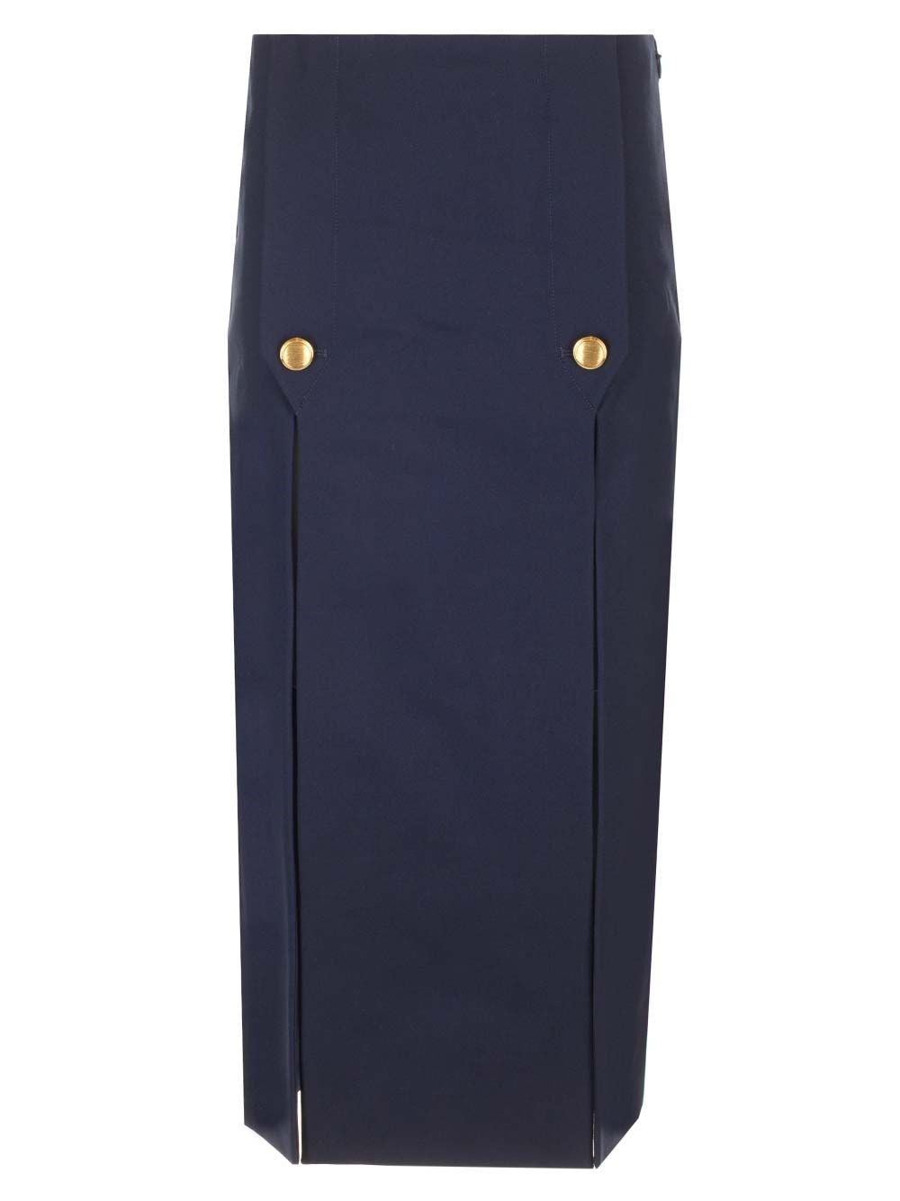 Chloe' Women Wool Midi Skirt