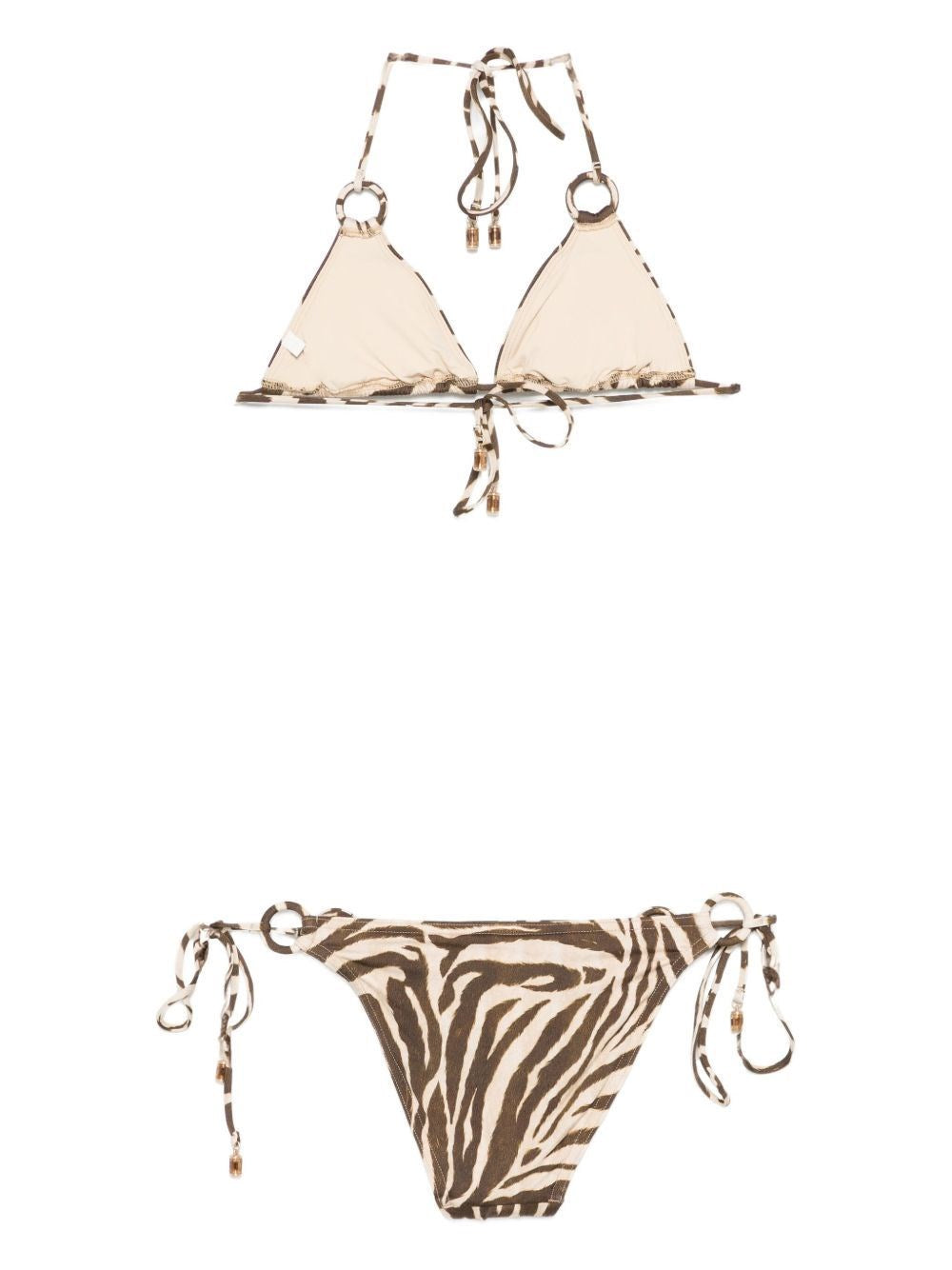 Zimmermann Women Wanderlust Animal Print Bikini ZIMMERMANN
