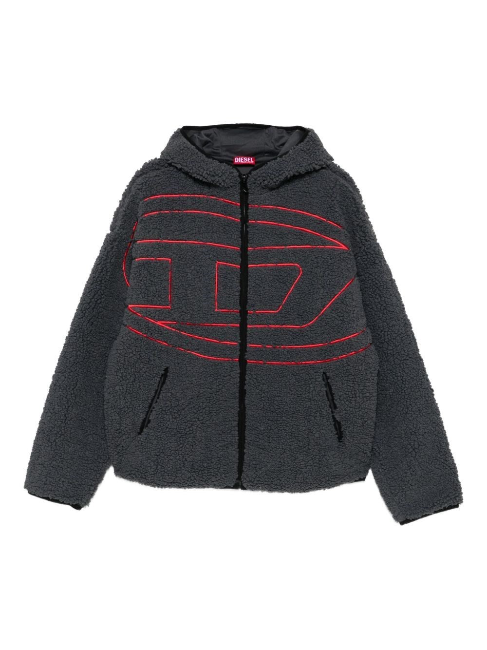 Diesel Men "S-Zat" Teddy Hoodie DIESEL