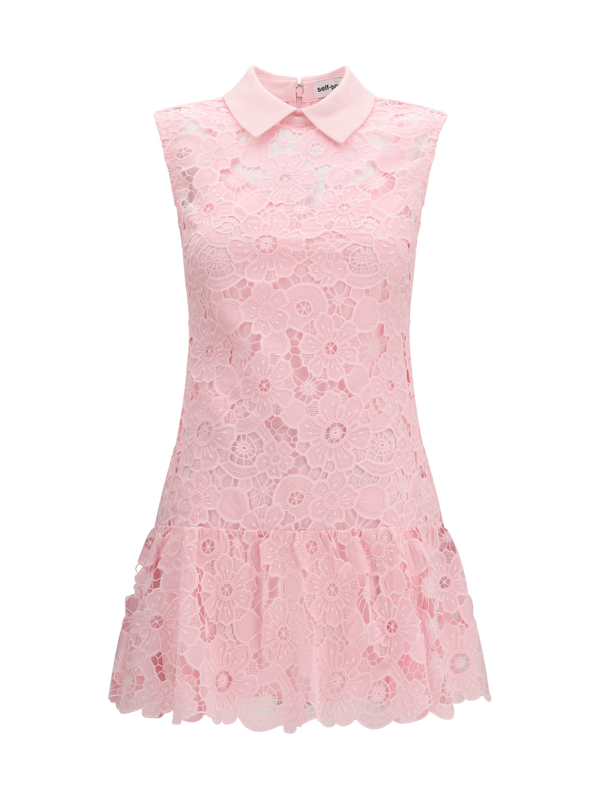 Self-Portrait Women Guipure Mini Dress SELF-PORTRAIT