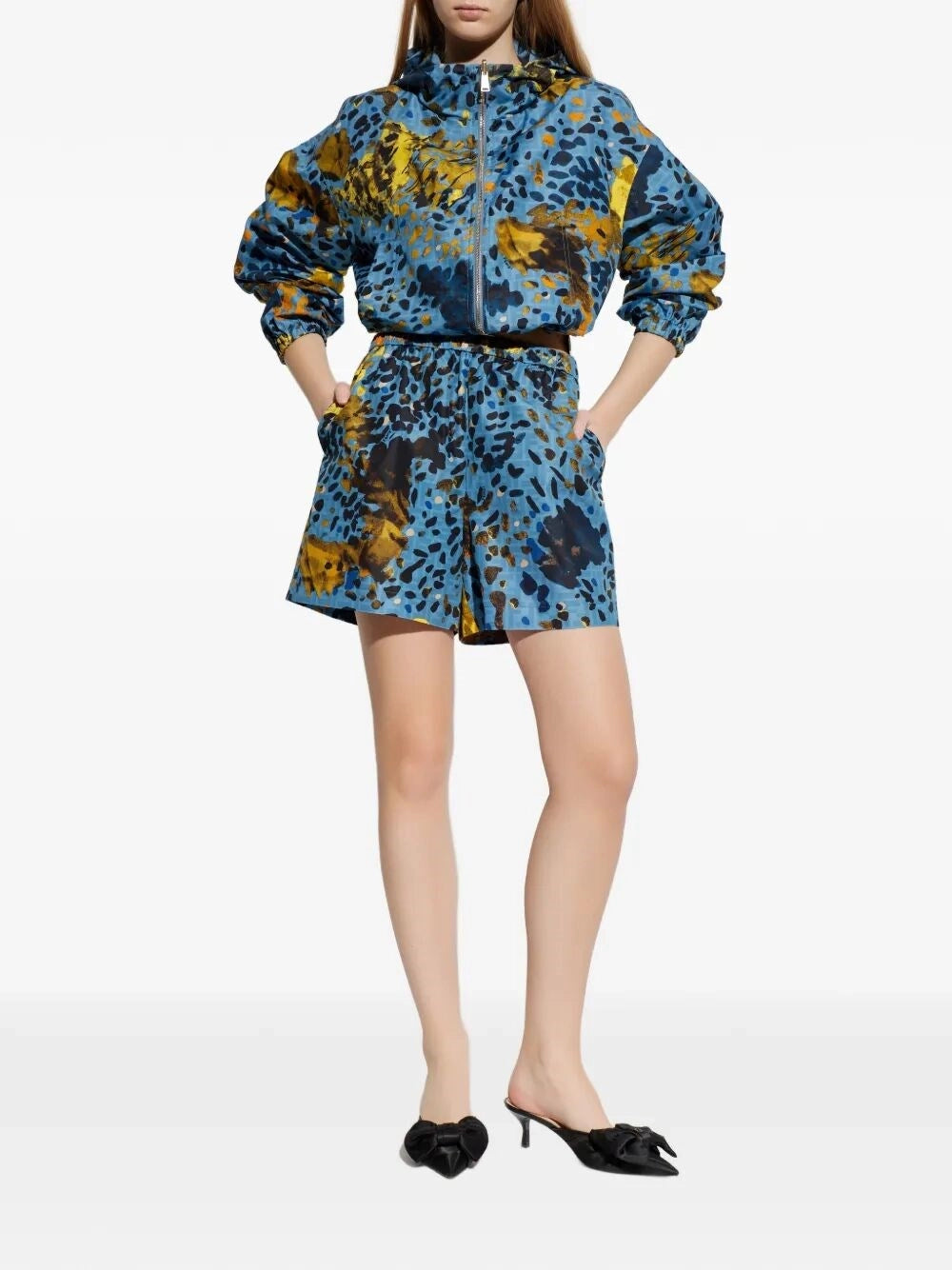 Fendi Women K-Way Printed Nylon FENDI