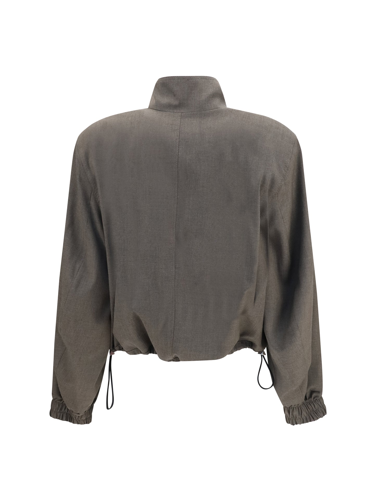 The Attico Women Wool-Blend Bomber THE ATTICO