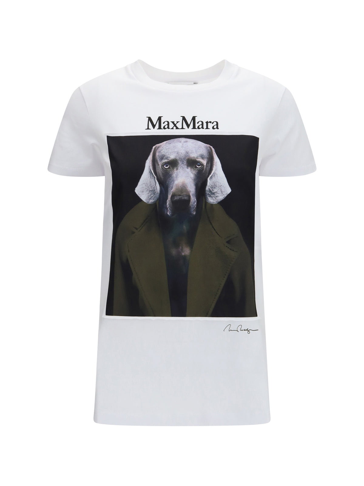 Max Mara Women Calca Graphic Print T-Shirt MAX MARA